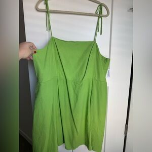 Old Navy Bright Green Dress